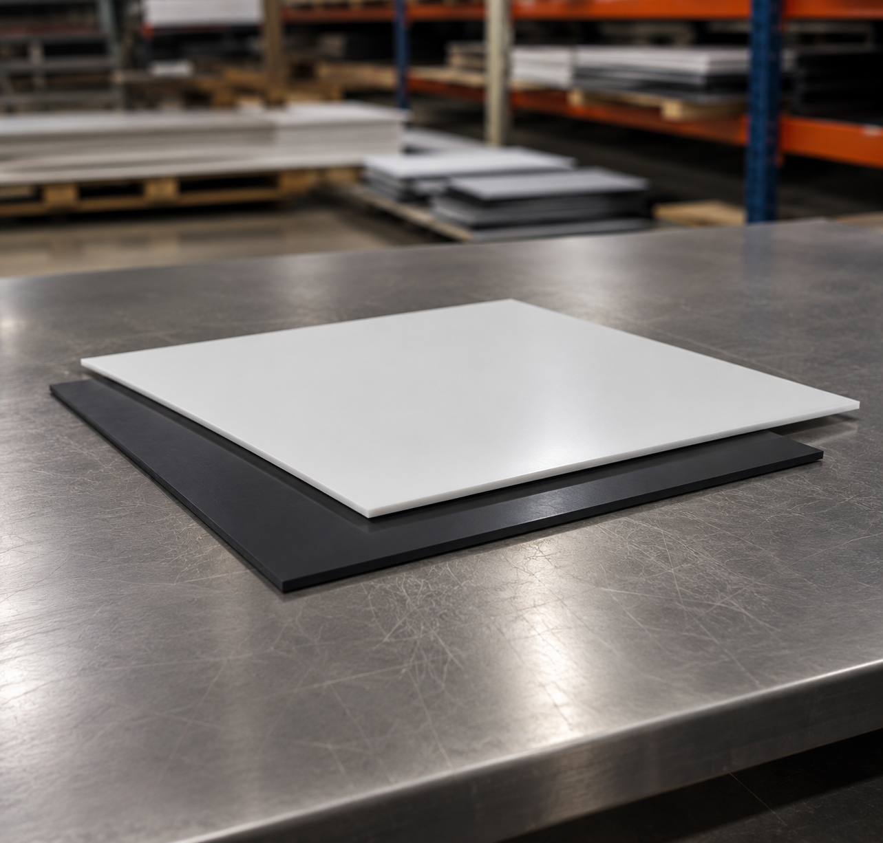 Planchas de ABS negro para termoformado y fabricación de piezas industriales