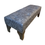 Miniatura: Banqueta Larga Gris Cuero PU 100x40x40 Rimar.
