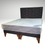 Miniatura: Cama 2 plazas Colchon MARVER Negro Felpa Diamante