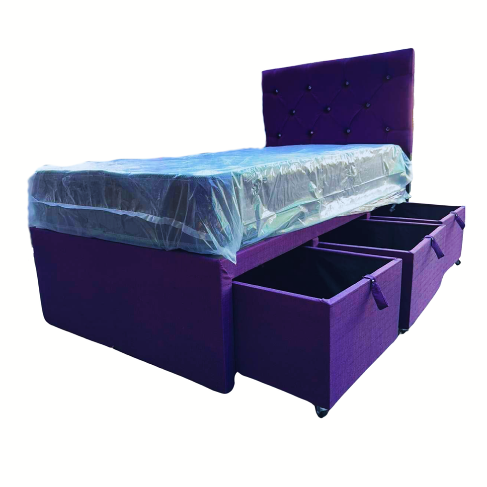 Miniatura: Cama 1plaza y media con 3 carritos auxiliares diseño Rimar