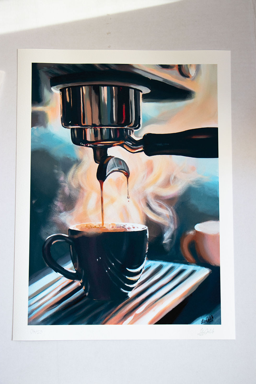 Miniaturbild: Flat White Dreams III (Kunstdruck)