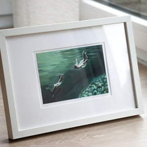 Wie tief musst du tauchen bis du oben ankommst?