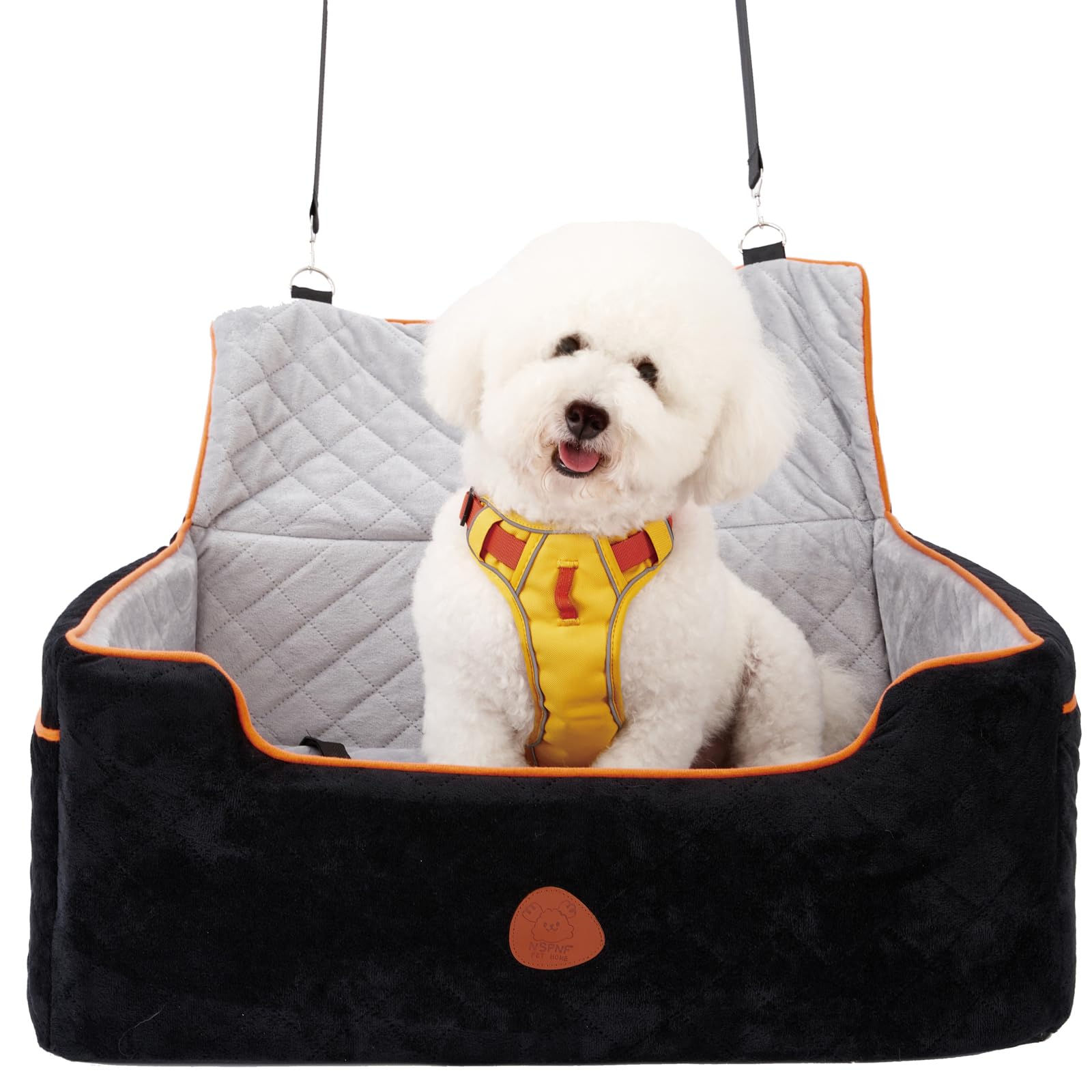 Dog Car Seat for Large Size Dogs Washable Pet Car Seat for Dog up to 55 lbs Mult