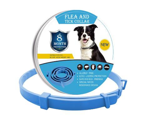 Thumbnail: Adjustable Anti-Flea Collar for Dogs and Cats (One Set)
