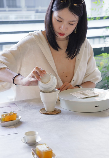 茶會「 白 」 回顧 茶與器