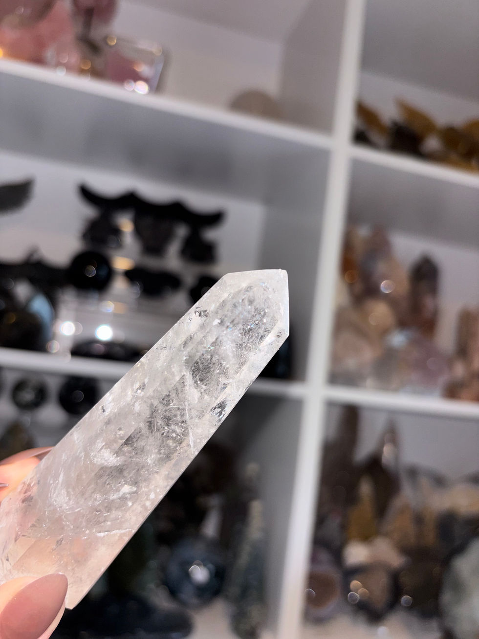 Thumbnail: Clear Quartz tower (Brazil) imperfect so discounted 