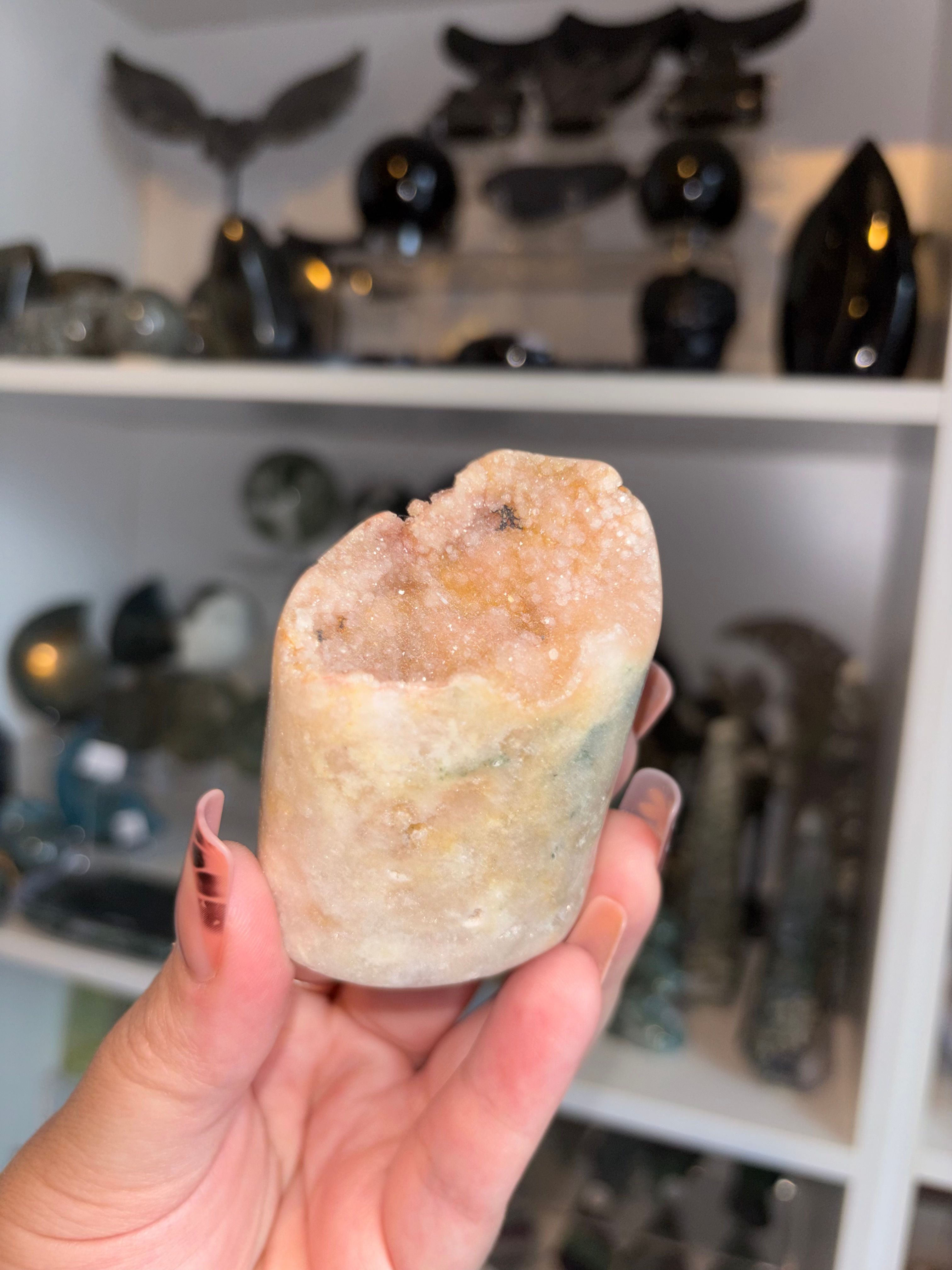 Pink Amethyst Freeform 