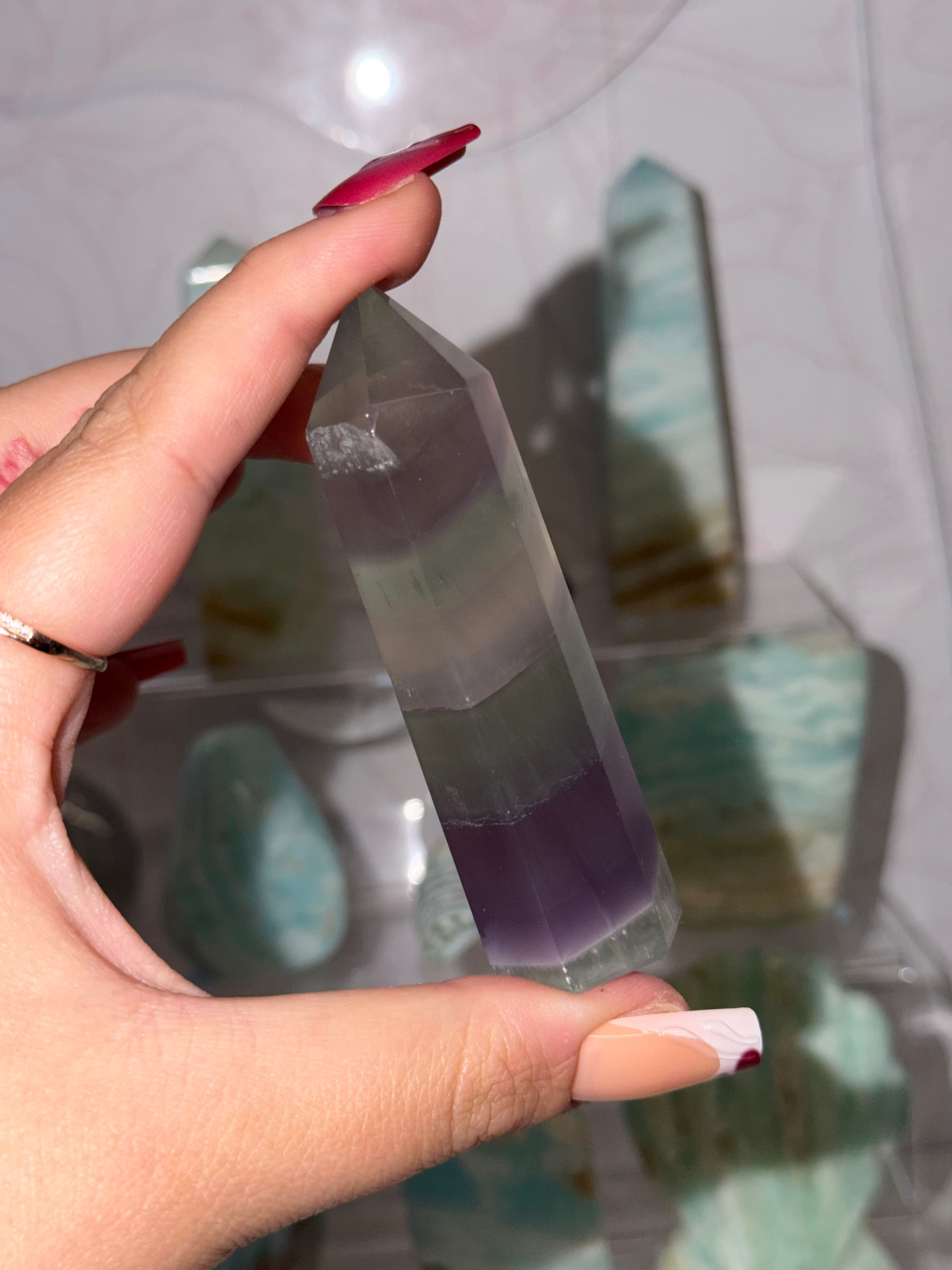 Yttrium Fluorite tower 