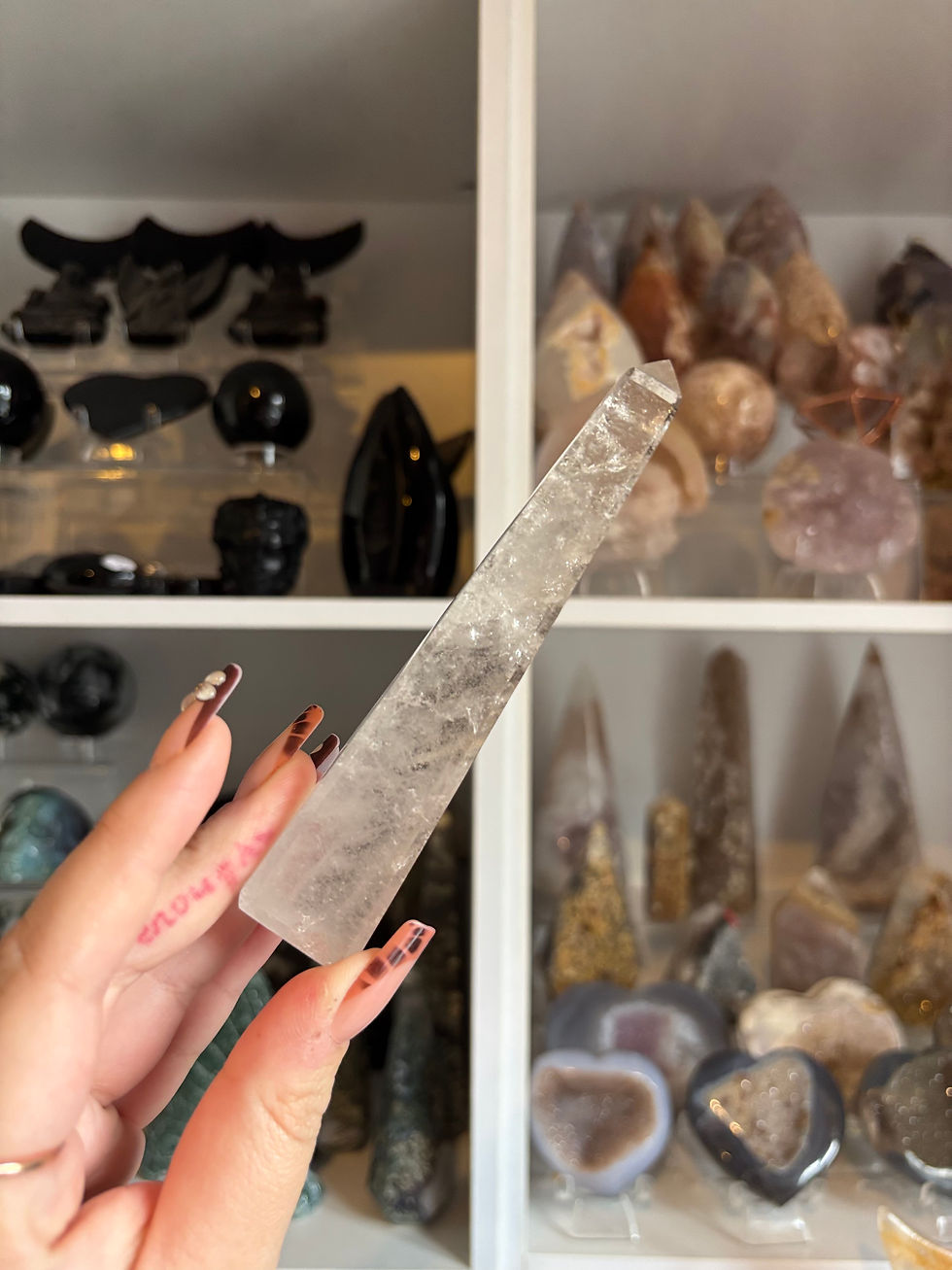 Thumbnail: Smoky Quartz tower (Brazil) 