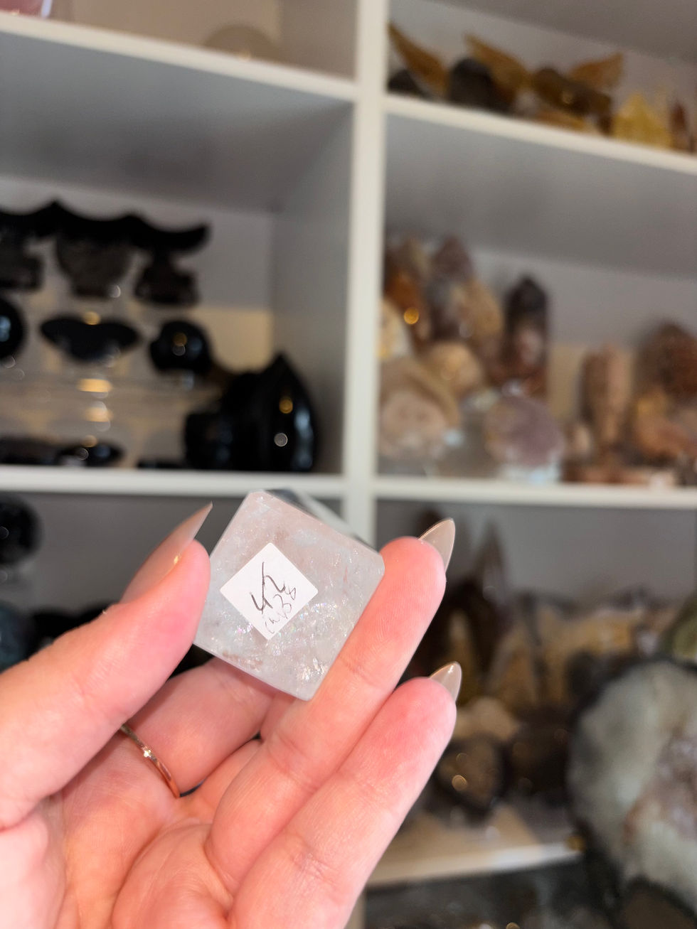 Thumbnail: Clear Quartz tower (Brazil) imperfect so discounted 