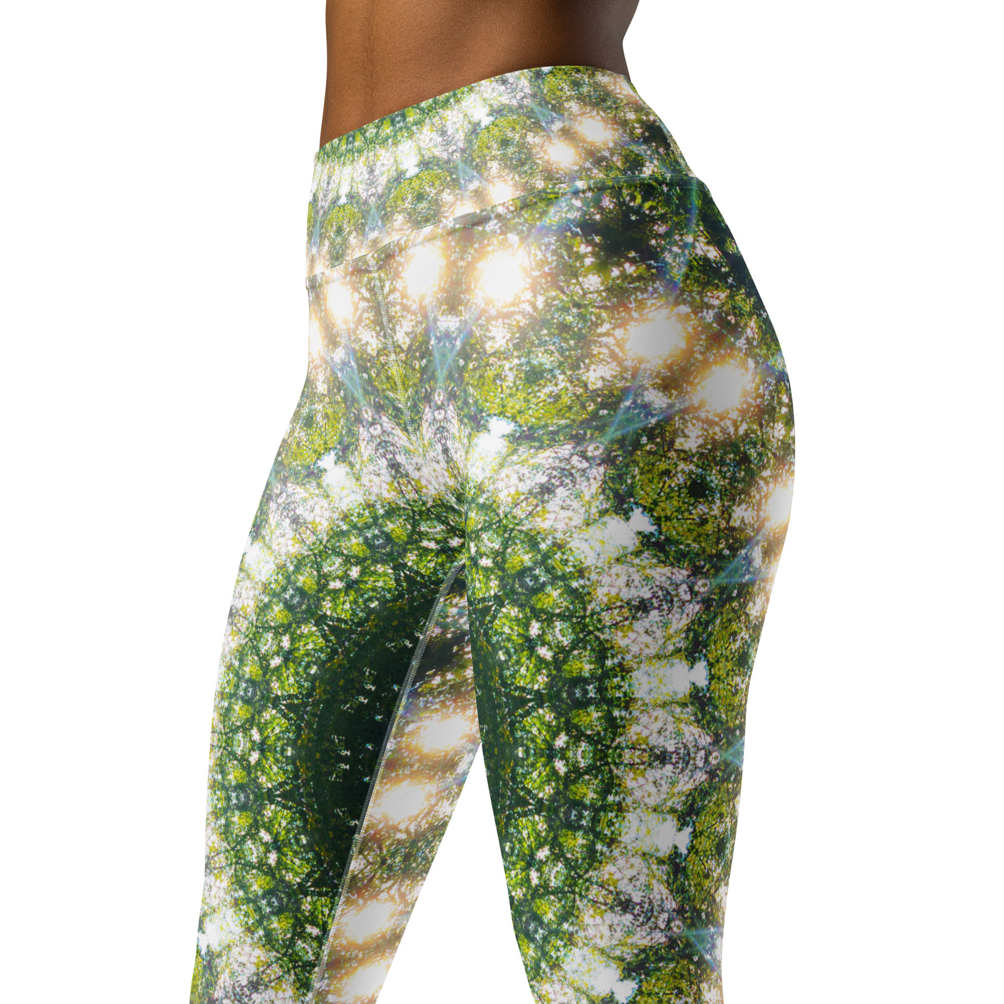 Sun Circle Yoga Leggings