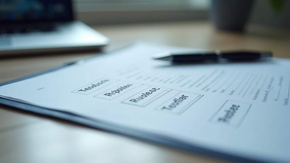 Close-up view of a checklist and pen on a desk for cybersecurity compliance