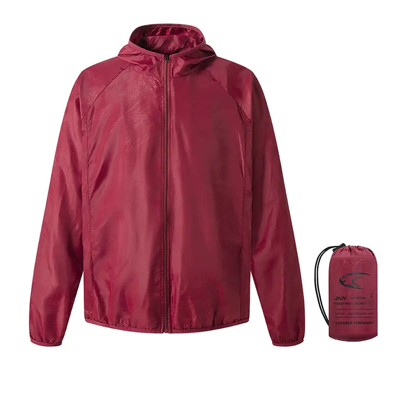 Thumbnail: JNLN Camping Rain Jacket Men Women Waterproof Sun Protection Clothing Fishing