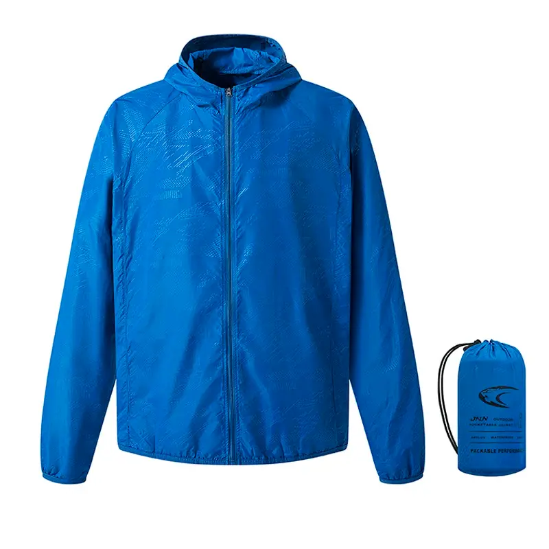 Thumbnail: JNLN Camping Rain Jacket Men Women Waterproof Sun Protection Clothing Fishing