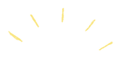 illustrated lines indicated a light is glowing