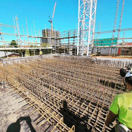 Steel Reinforcement Column fabrication, Steel Construction