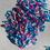 Thumbnail: Under the sea polymer clay mix - pink starfish and pink and blue sprinkles