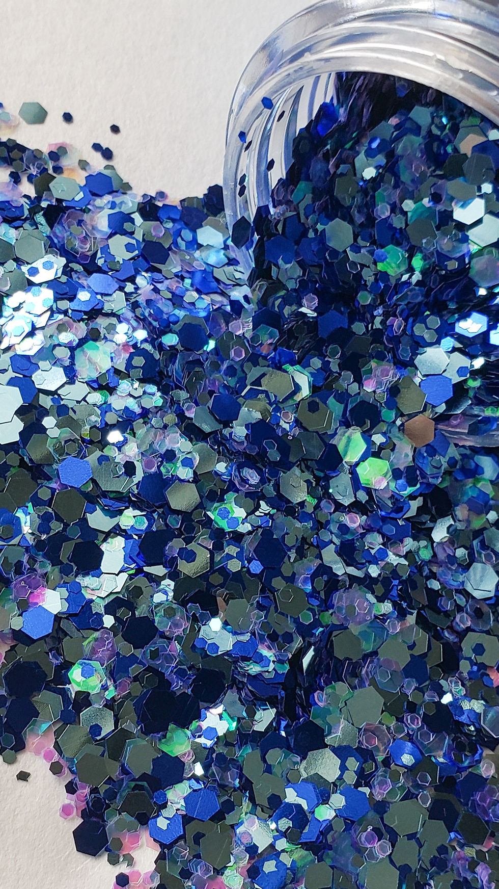 Blue Dragon - Chunky Mix Polyester Glitter