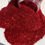 Thumbnail: Scarlet - Red metallic fine polyester glitter