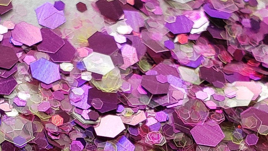 Thumbnail: Kirby - Chunky Mix Polyester Glitter