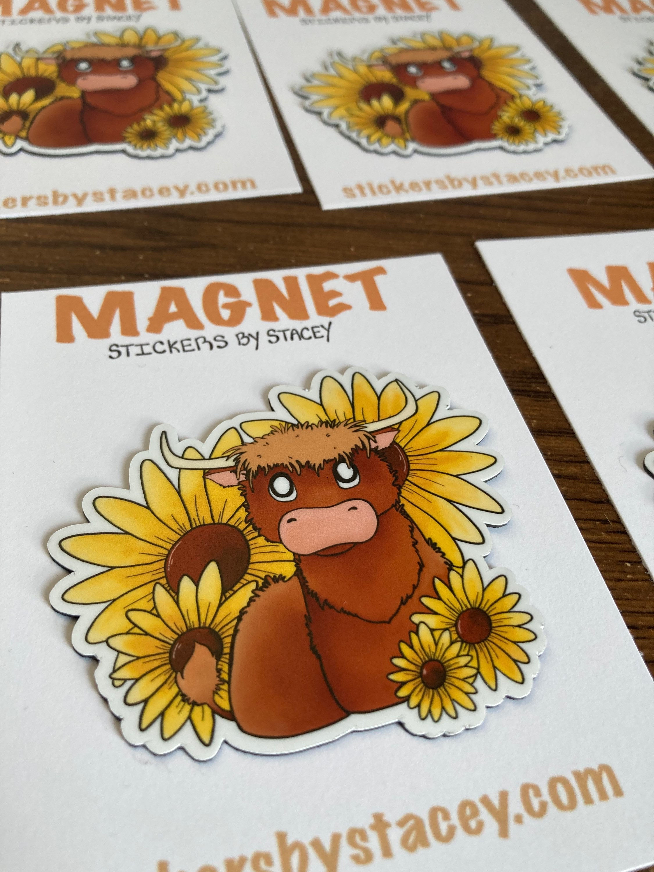 Highland Cow Magnet
