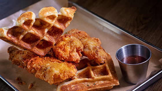 3 Tenders & Waffles
