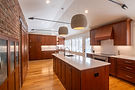 Kitchen with large island