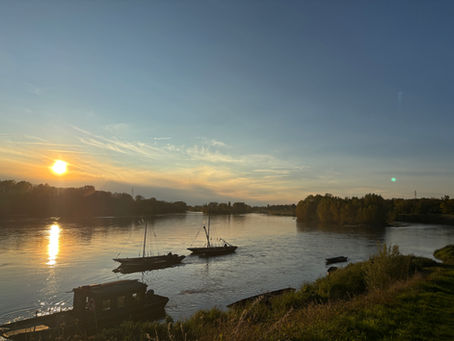 Photo de la Loire à Combleux 
