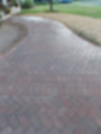 Clay Brick Walk and Drive