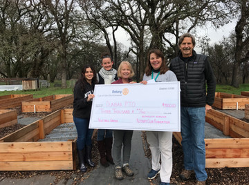 Fire funds to Dunbar Garden Project