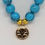Thumbnail: Science of Mind Beaded Bracelet in Turquoise Howlite