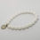 Thumbnail: Science of Mind Beaded Bracelet in Matte White Jasper