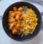 Spicy Salmon Vegetable Brown Rice