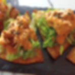Spicy Tuna Toasts
