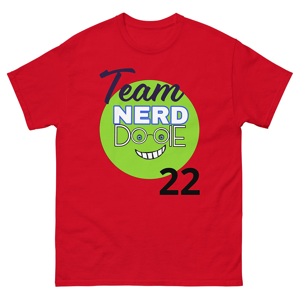 TEAM NERD DOOIE Men's classic tee