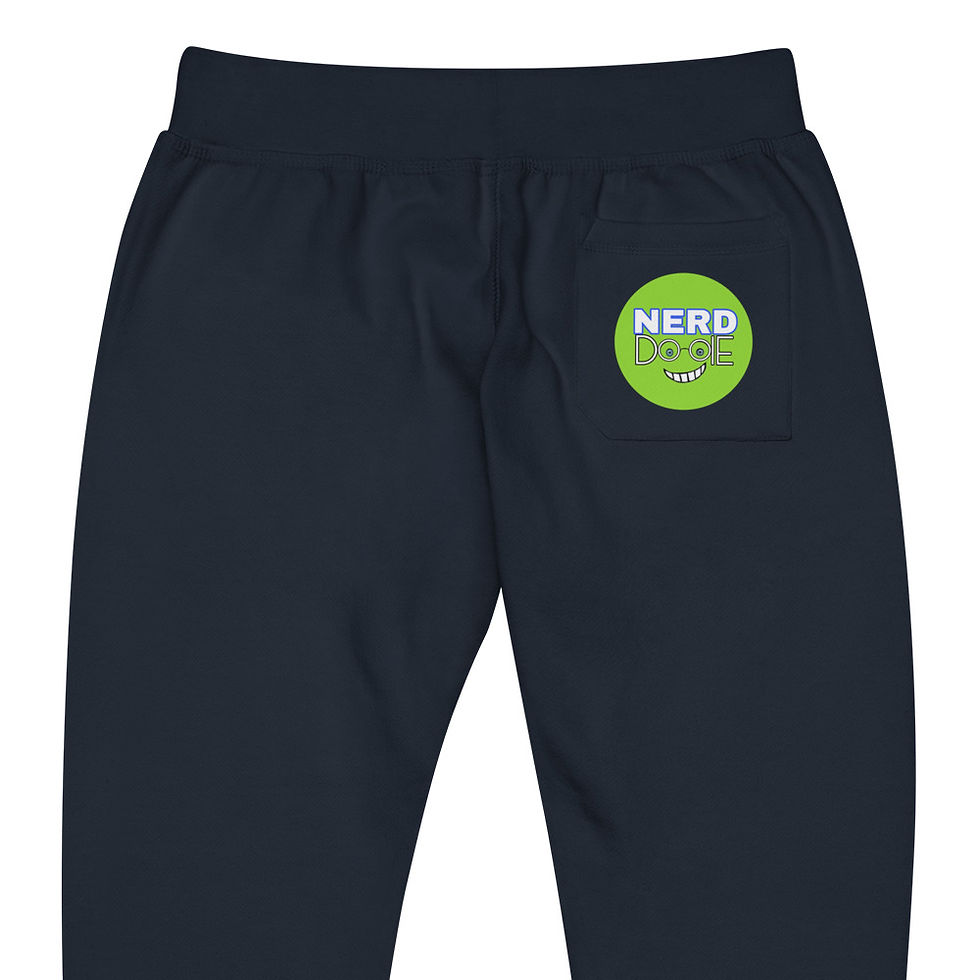 Thumbnail: NERD DOOIE Unisex fleece sweatpants