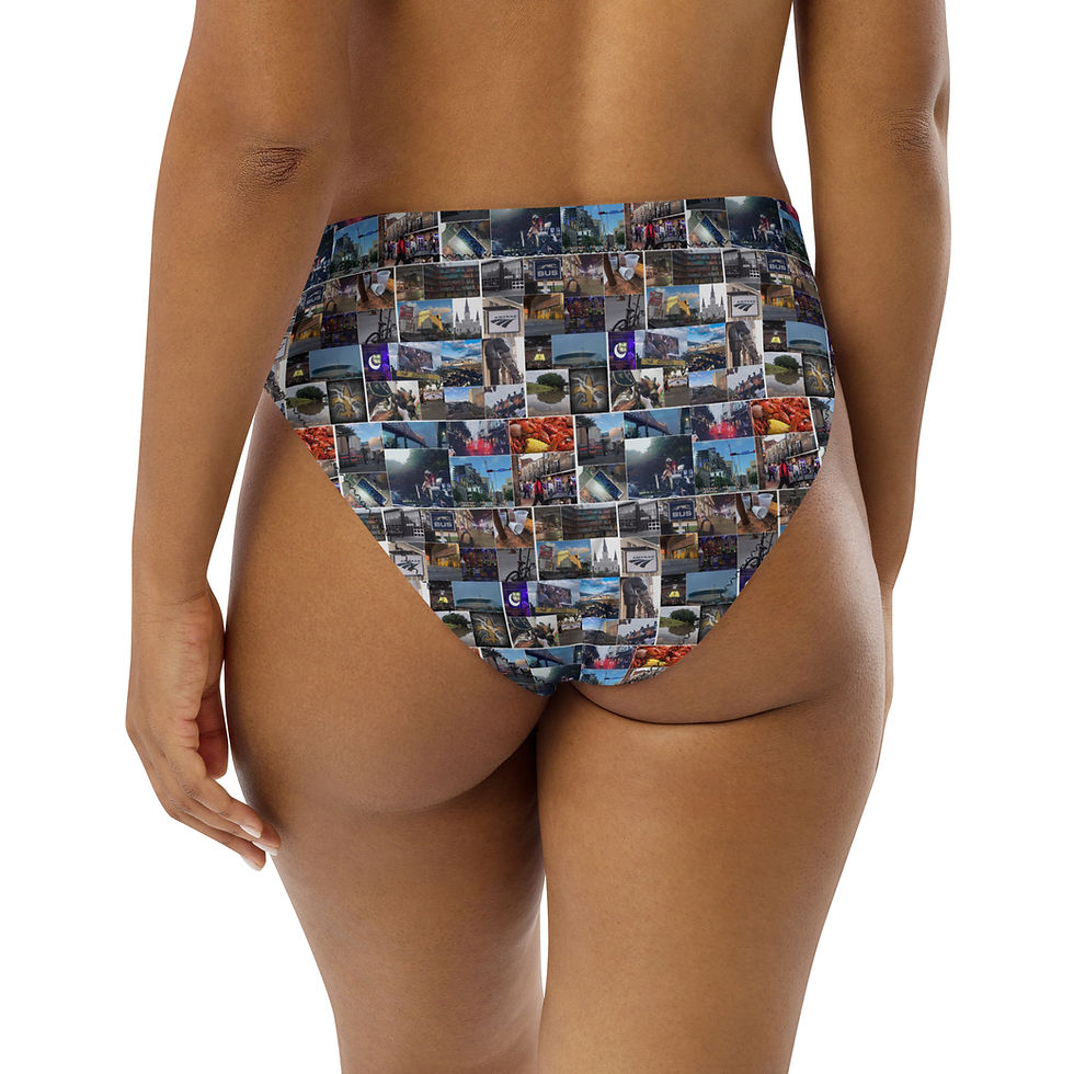 Thumbnail: CURii BY NERD DOOIE Recycled high-waisted bikini bottom