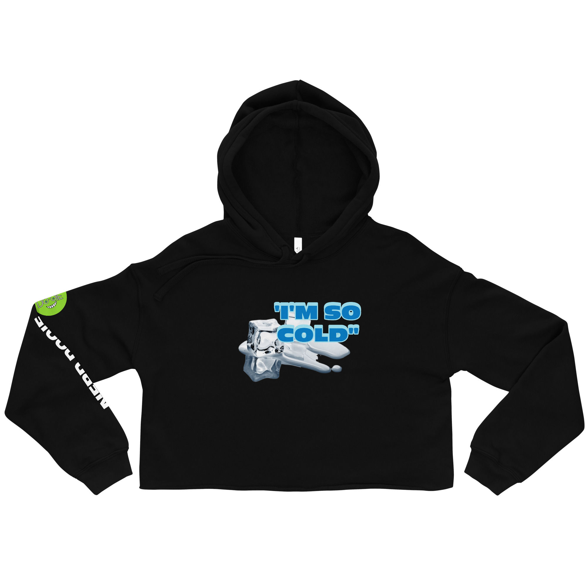 NERD DOOIE Crop Hoodie