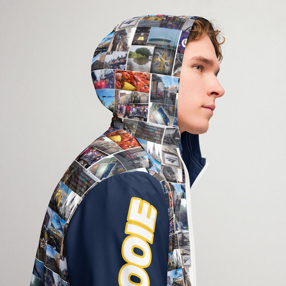 Thumbnail: NOLA BABY Men’s windbreaker NAVY