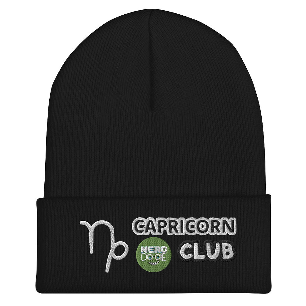 CAPRICORN CLUB Cuffed Beanie