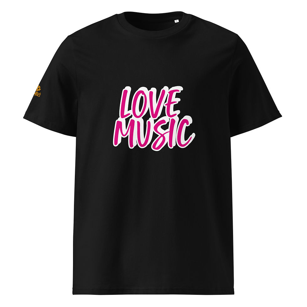 Love Music Unisex ZomBÉ organic cotton t-shirt