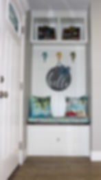 Custom Nook Shaker Painted White