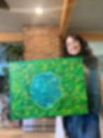 nature inspired oil painting