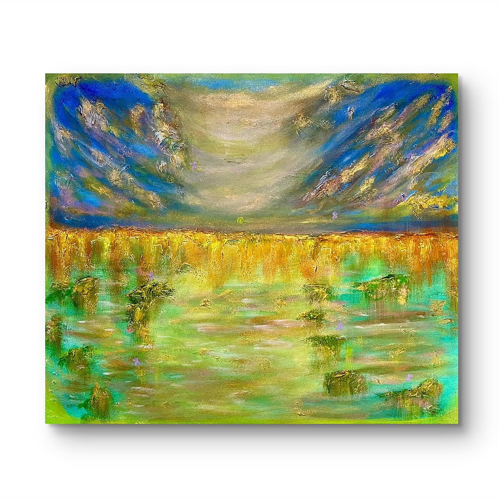 original abstract seascape