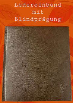 Ledereinband