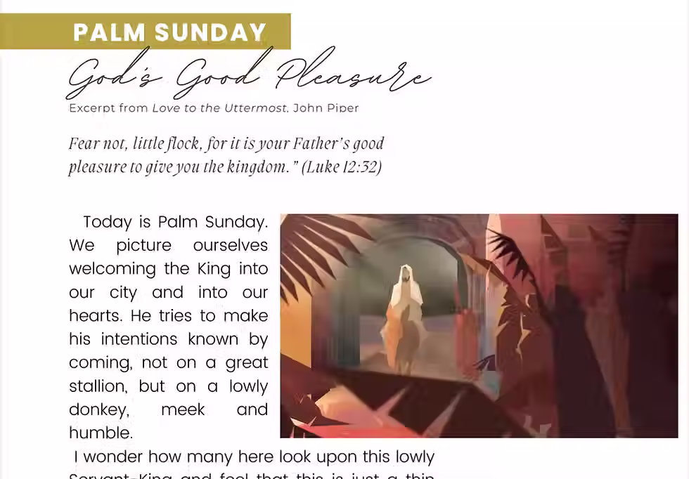 Simplified Passion Reader