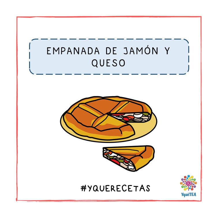 Empanada de jamón y queso 🧀
