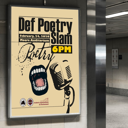 Fsu Def poetry slam flyer - 2019