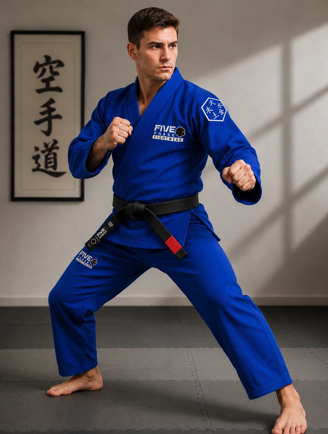 Fivephase Fightwear Pro Training Gi – Elite Combat Edition Blue