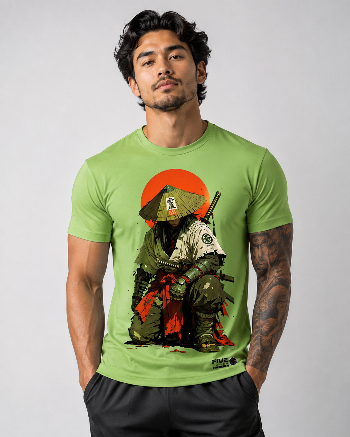 Fivephase Gear Green Strike Dry-Tech Training Shirt